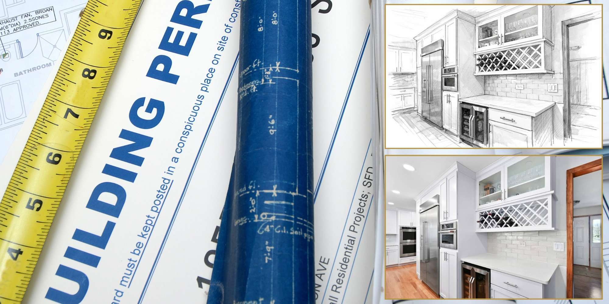 Getting a building permit for your kitchen remodel by J&J Construction in Chicagoland