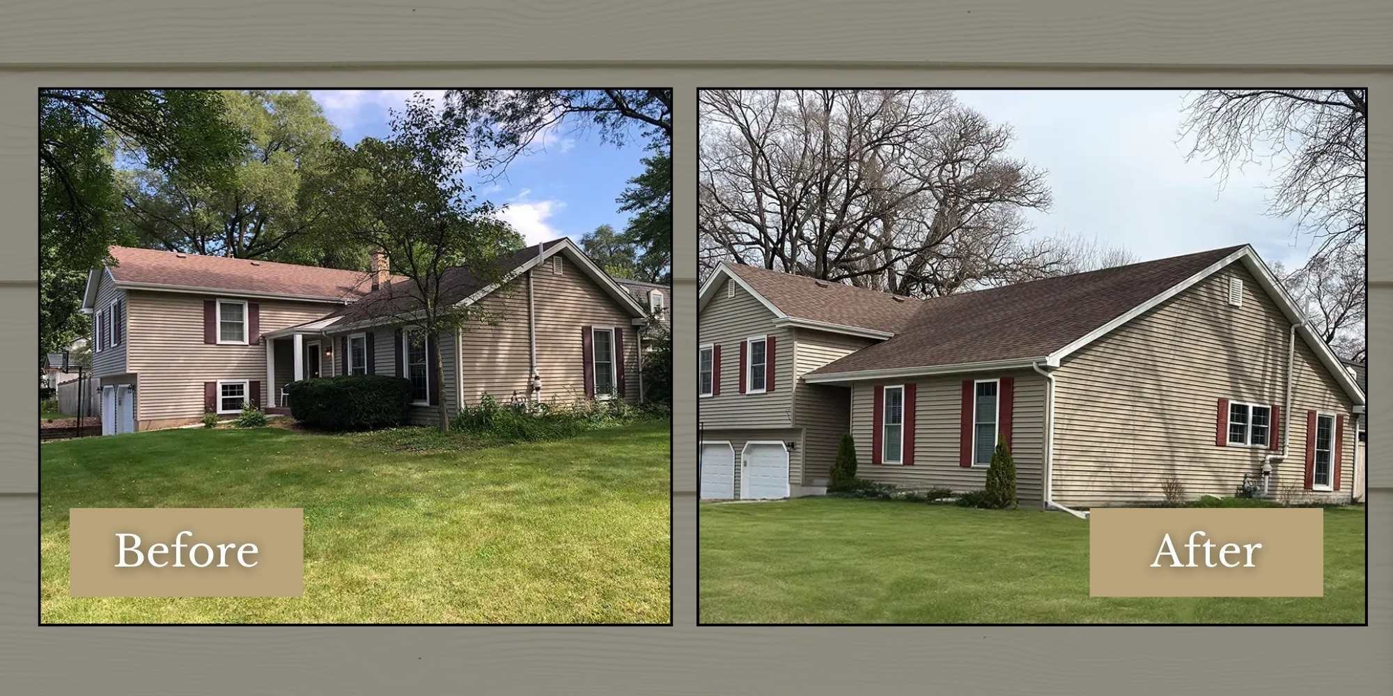 Room expansion by J&J Construction of Illinois in the Chicagoland area