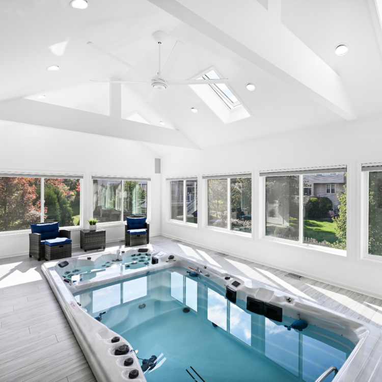 swim spa addition in Plainfield