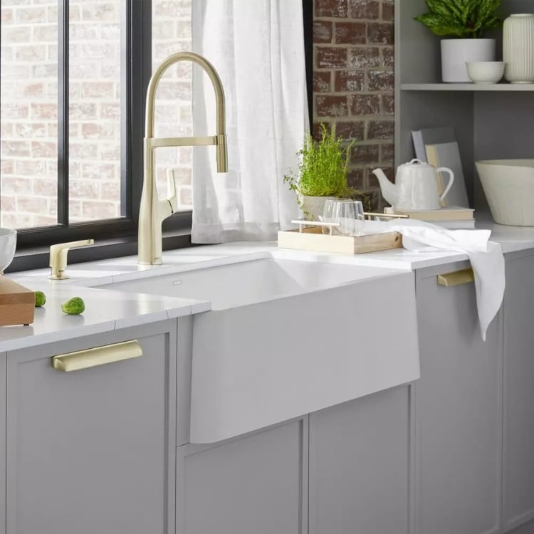 composite farmhouse sink