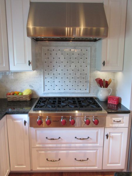 A Brilliant White Kitchen in Naperville