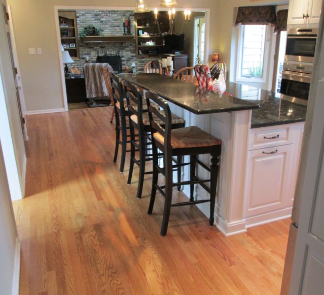A Brilliant White Kitchen in Naperville