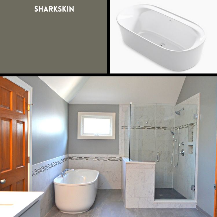 A Master Bath with Lofty Ambitions by J&J Construction