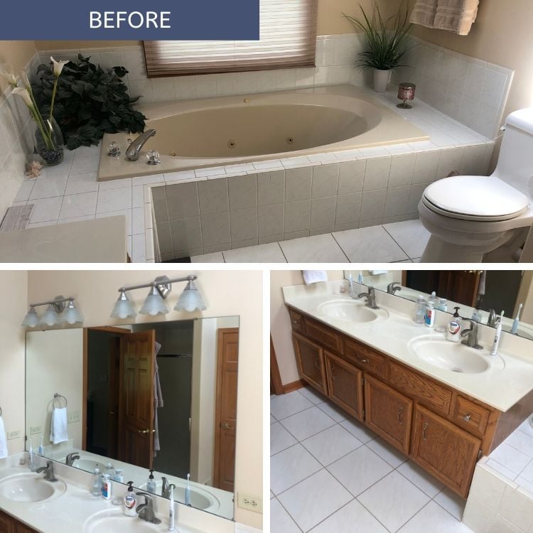 Aurora Master Bath Project by J&J Construction