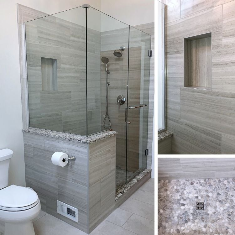Aurora Master Bath Project by J&J Construction