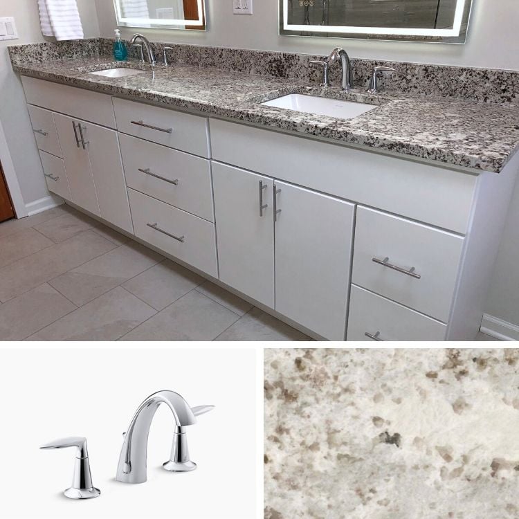 Aurora Master Bath Project by J&J Construction