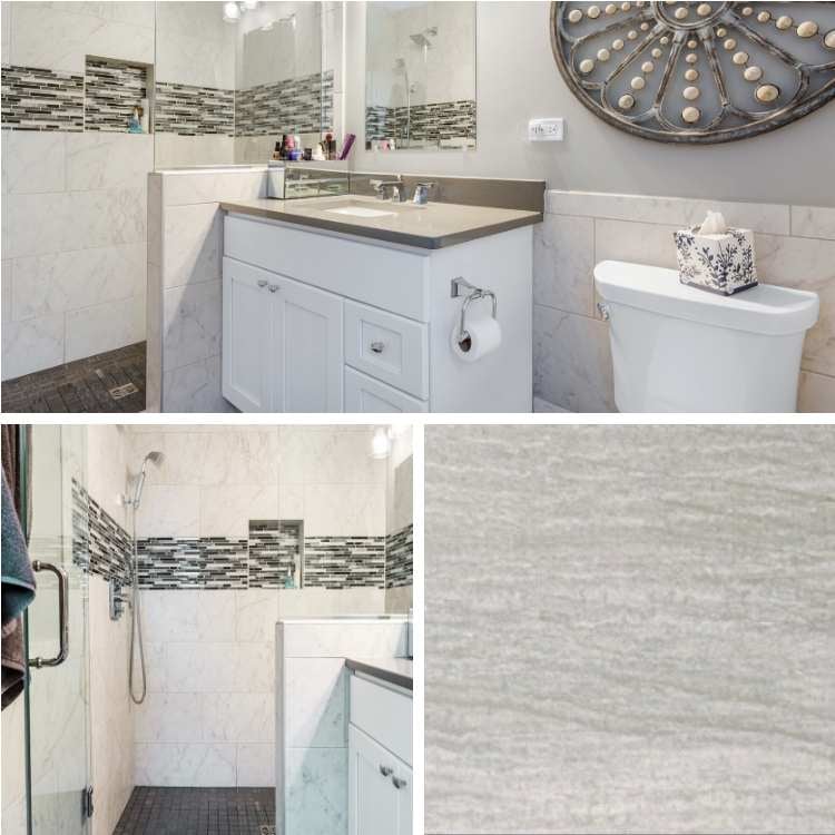 Bathroom Updates Reflect A Whole New Look For This Wheaton Home