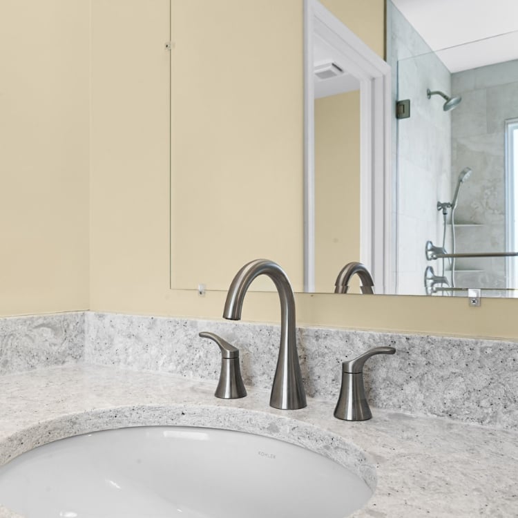 Bright & Modern Master Bathroom Remodel in Aurora