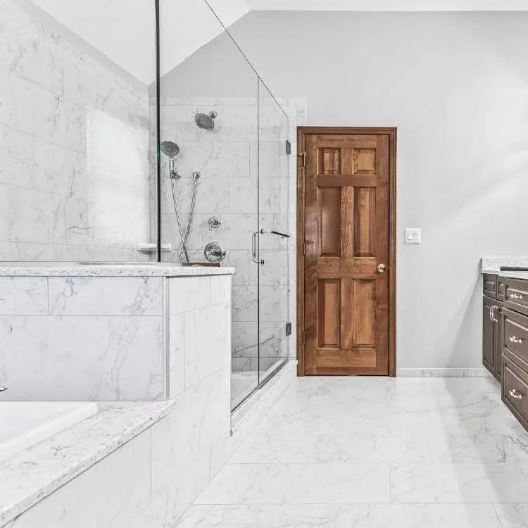 Classic, Elegant Master Bath Update in Aurora by J&J Construction