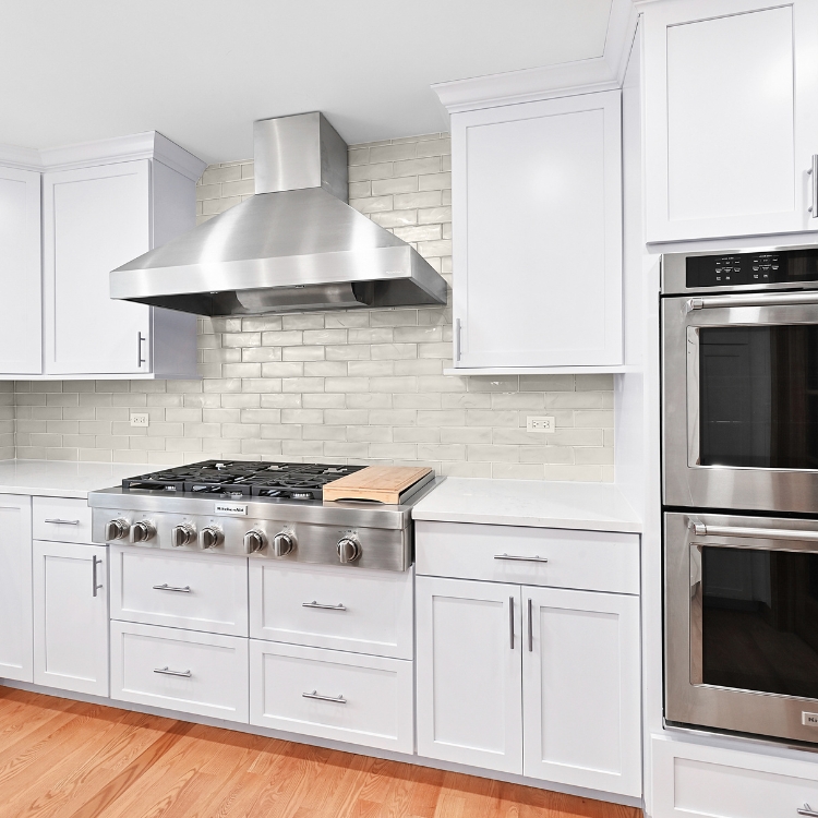 Eat-In Kitchen and Powder Room: Space Reimagined by J&J Construction