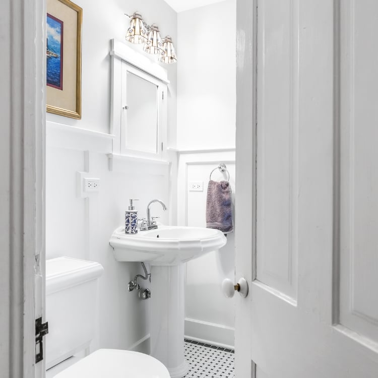 How To Style Your Bathroom Grandmillennial