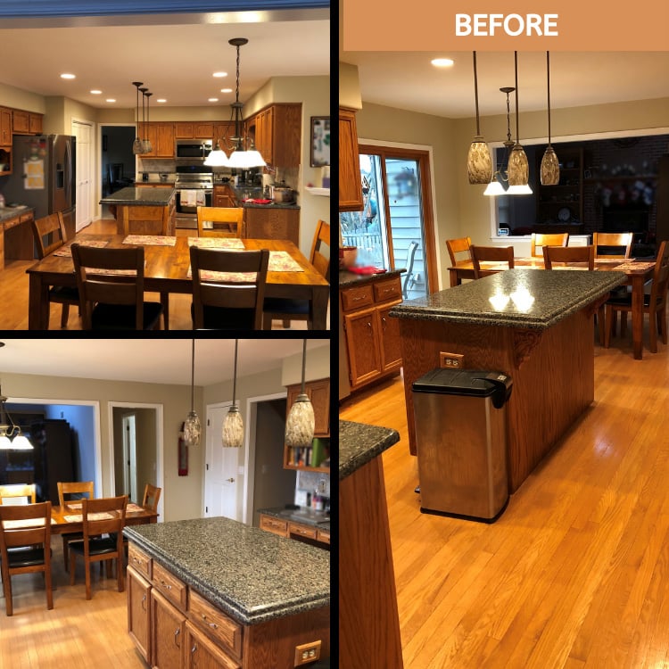 In Aurora - Stunning Changes For a Kitchen and Bathrooms