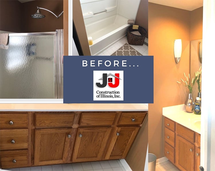 Inspired Changes In This Plainfield Master Bath Project