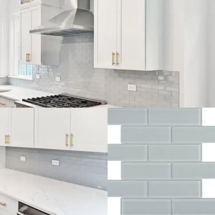 Brass Accents and a Hint of Navy Inspires a Timeless and Elegant Downers Grove Kitchen