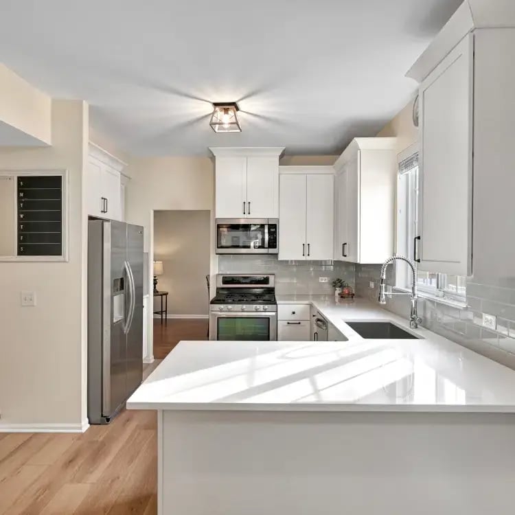 Kitchen Makeover Same Footprint, New Look by J&J Construction