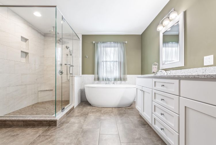 Moving into the Light in this Aurora IL Master Bath Project