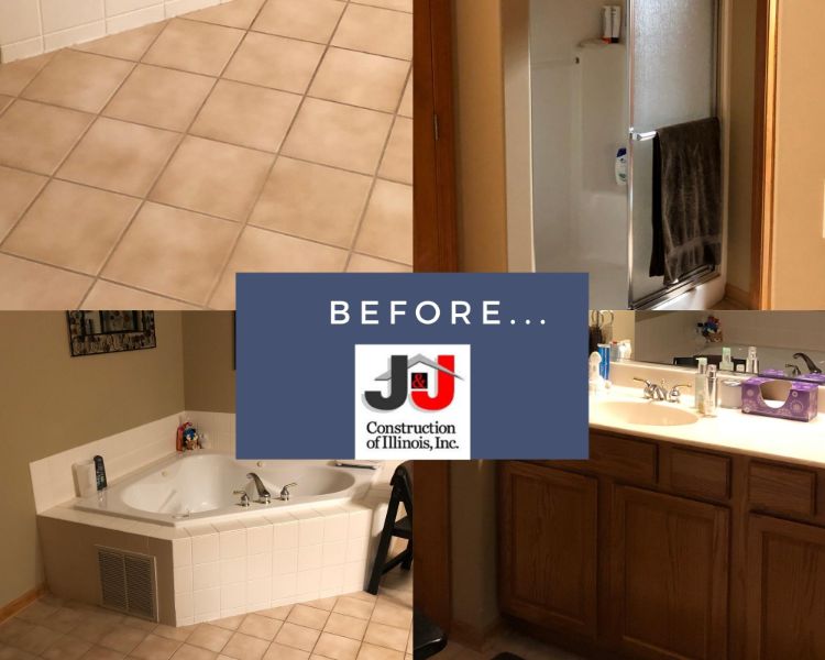 Moving into the Light in this Aurora IL Master Bath Project