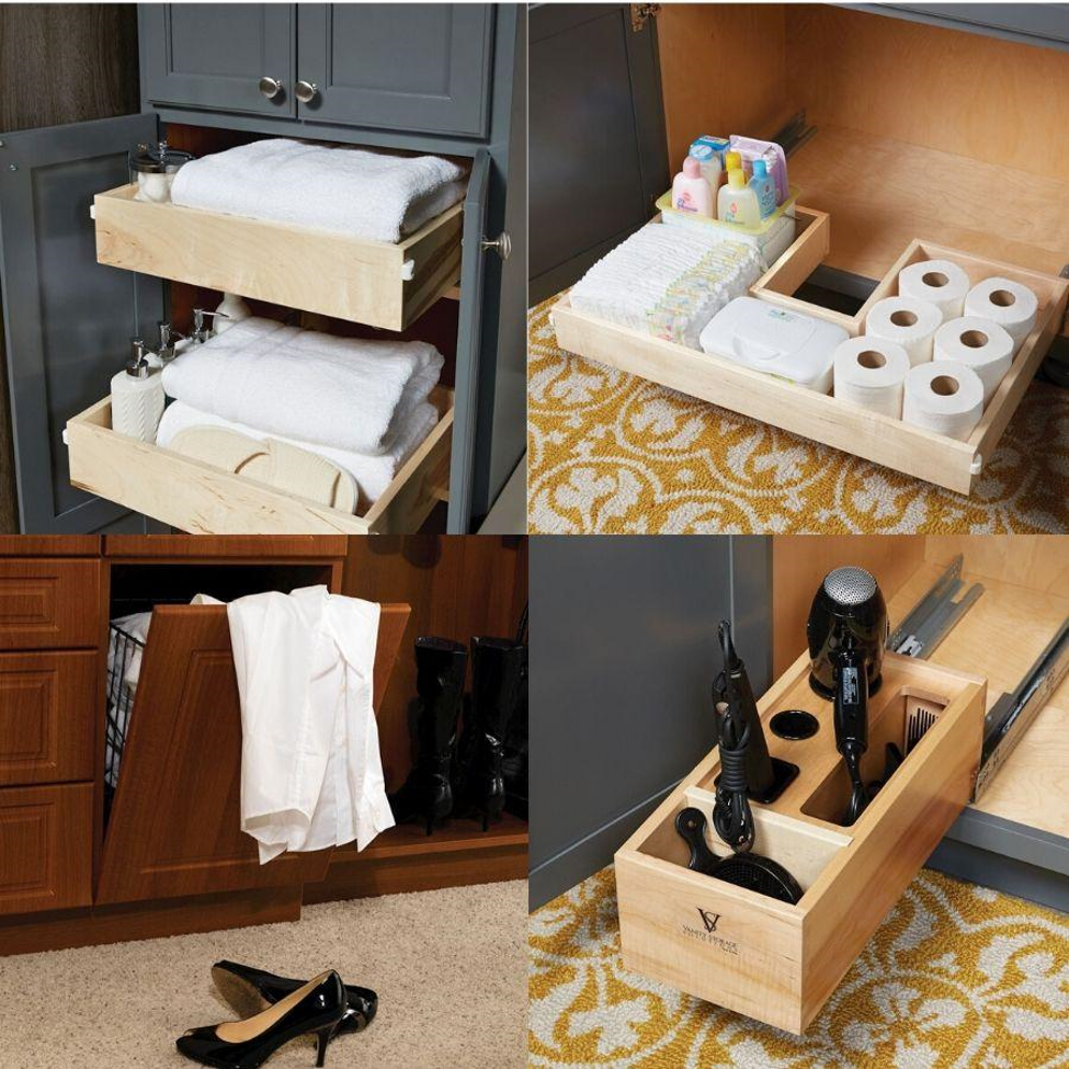 Organizing Small Bathrooms