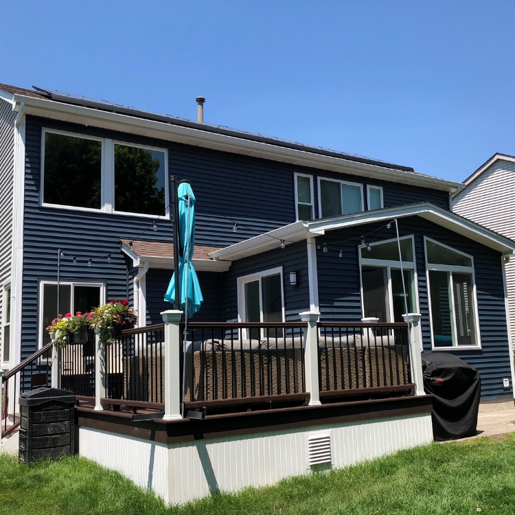 Stunning Sunroom and Deck Addition by J&J Construction