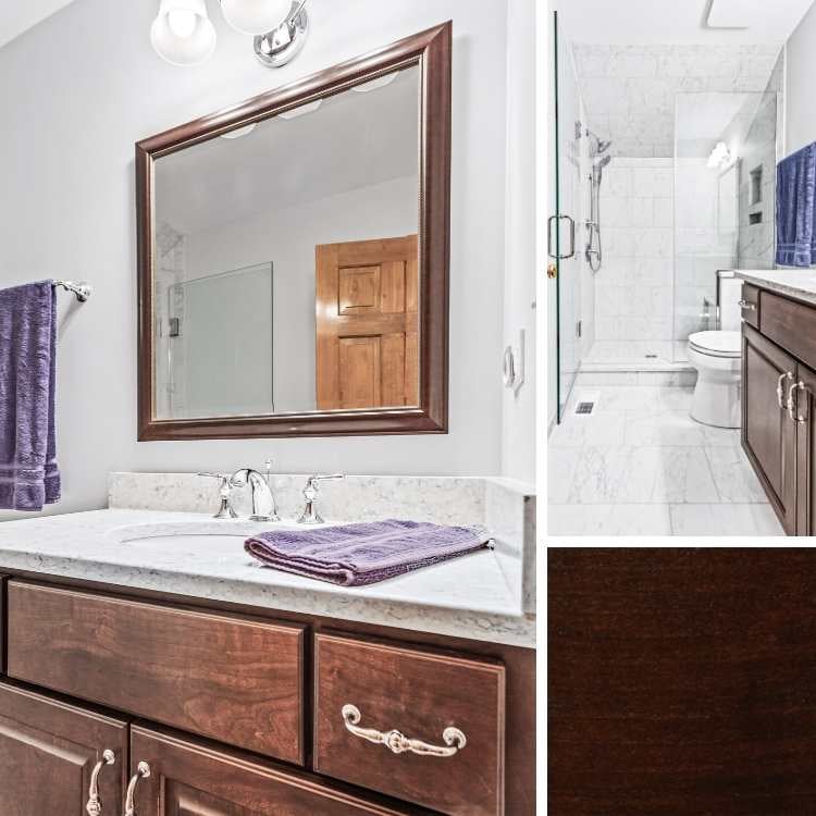 Subtle Soothing Hallway Bath Remodel in Aurora