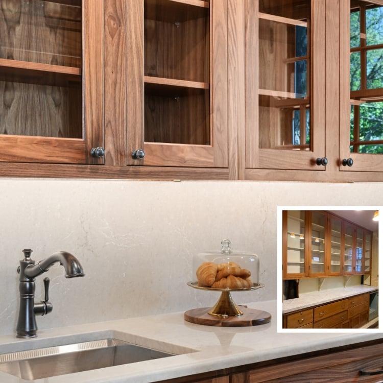 Cambria Quartz Full Height Backsplash