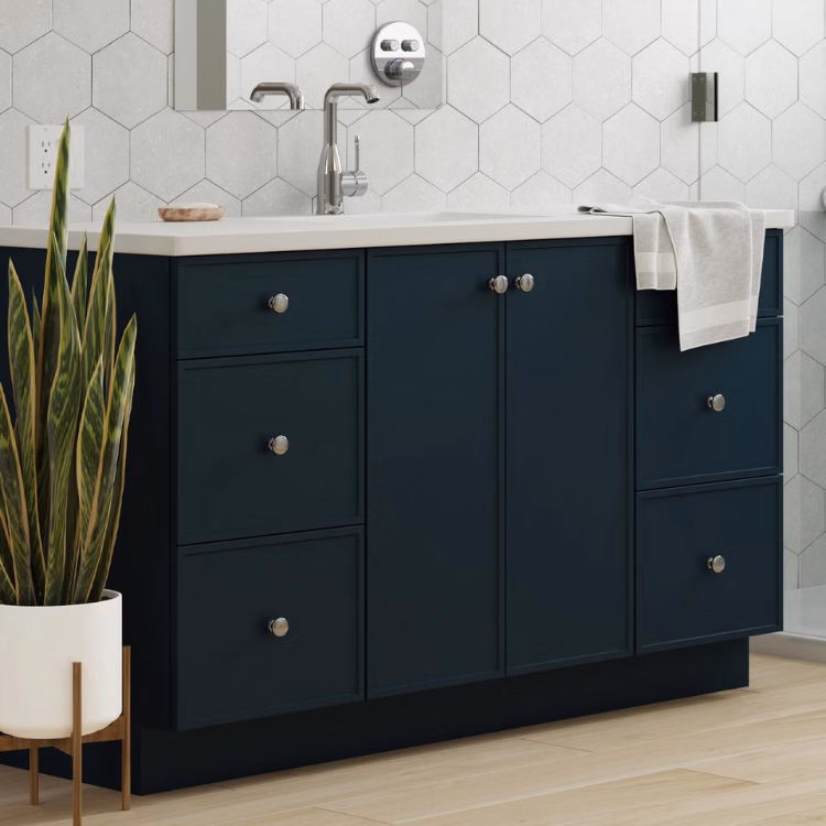 Tall bathroom vanity