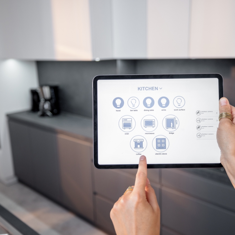 Photo inspiration: High End Kitchen Appliances With Smart Sensors Reference: Smart Technology For High End Kitchen Remodels