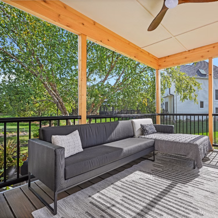 Transforming Outdoor Living: A Stunning Screened Porch Addition in Aurora