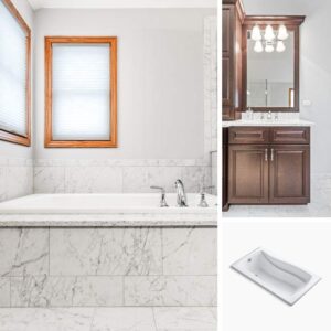 Elegant Master Bath Update in Aurora, IL | J&J Construction