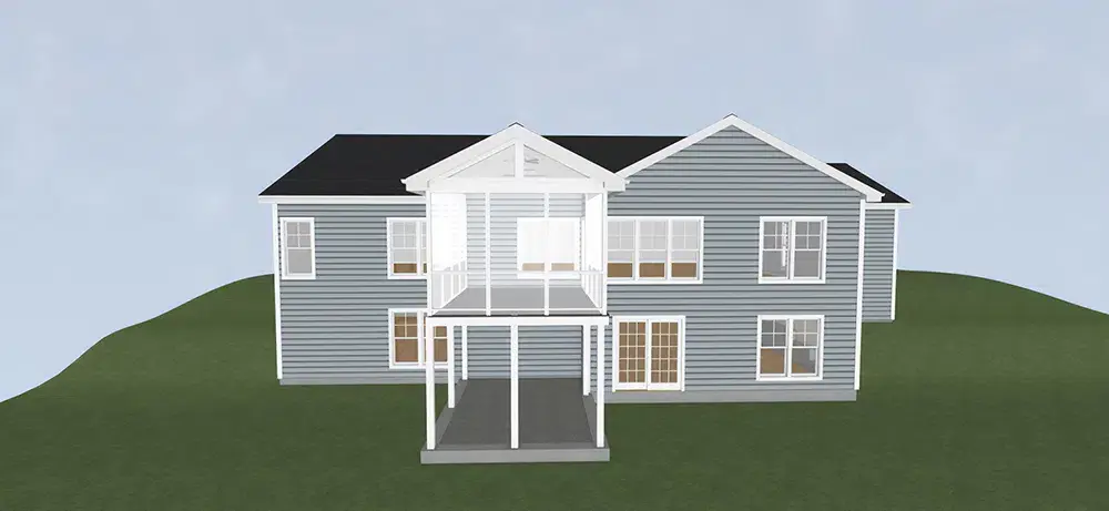 Maintenance Free Screened In Porch by J&J Construction