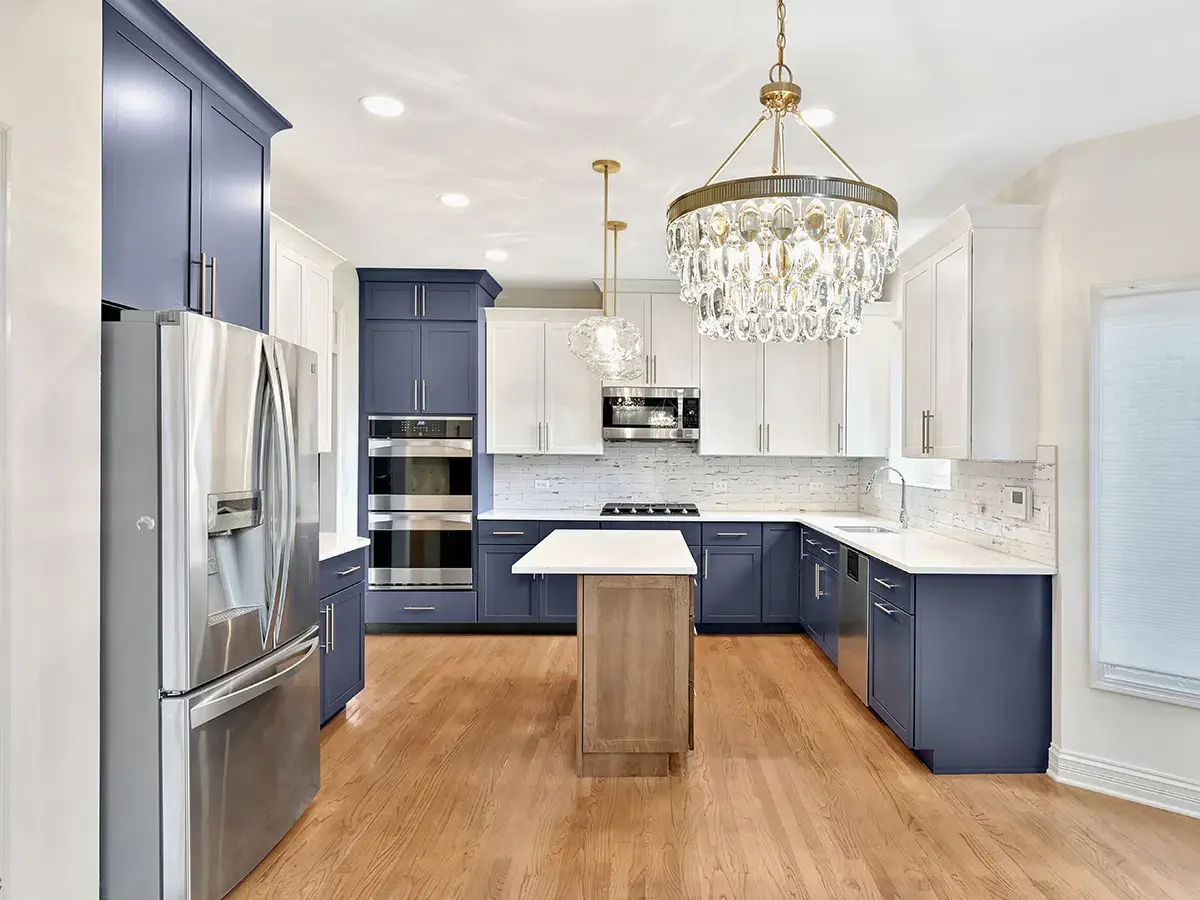 Contemporary Kitchen Remodel in Aurora, IL by J&J Construction of Illinois, Inc. — Project 1 project photo 8