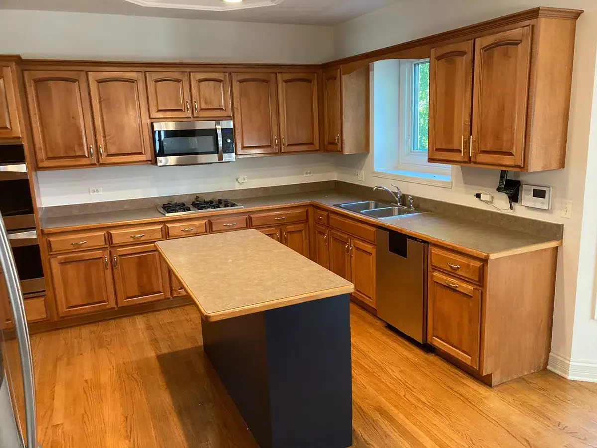 Contemporary Kitchen Remodel in Aurora, IL by J&J Construction of Illinois, Inc. — Project 1 project photo 9