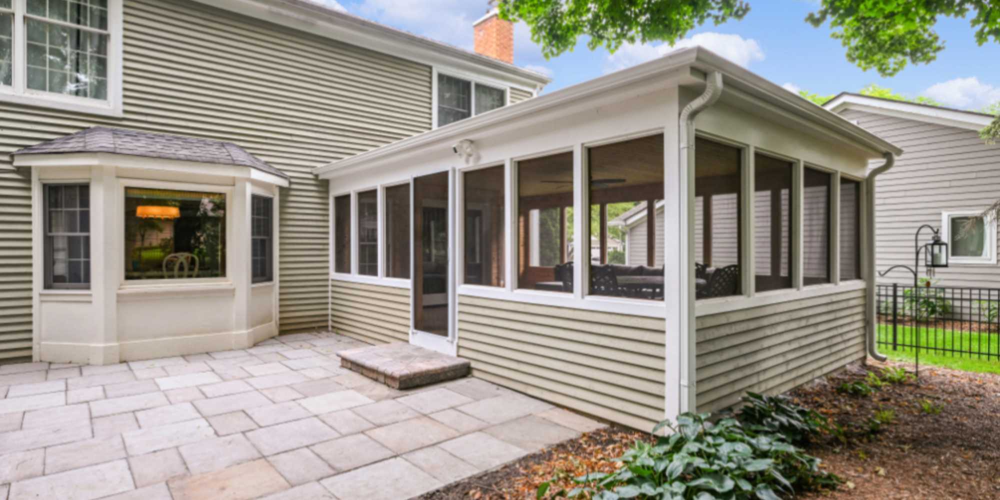 Naperville Screened Porch Project – Sean & Courtney by J&J Construction