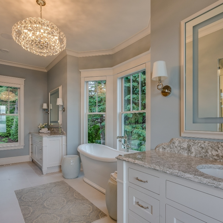 master bathroom