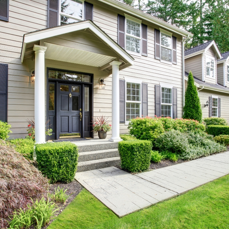 older home exterior