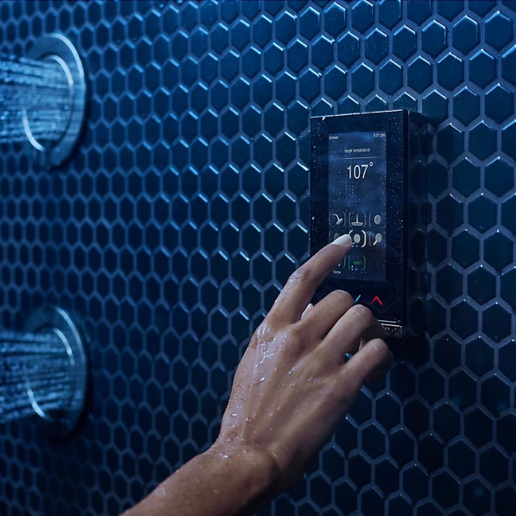 Digital shower controls