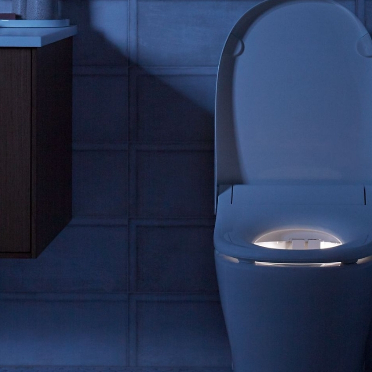 smart toilet night light