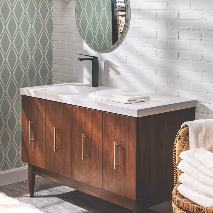 freestanding bathroom vanity