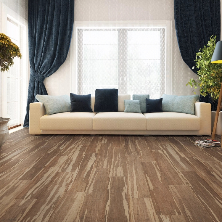 Bamboo wood floor