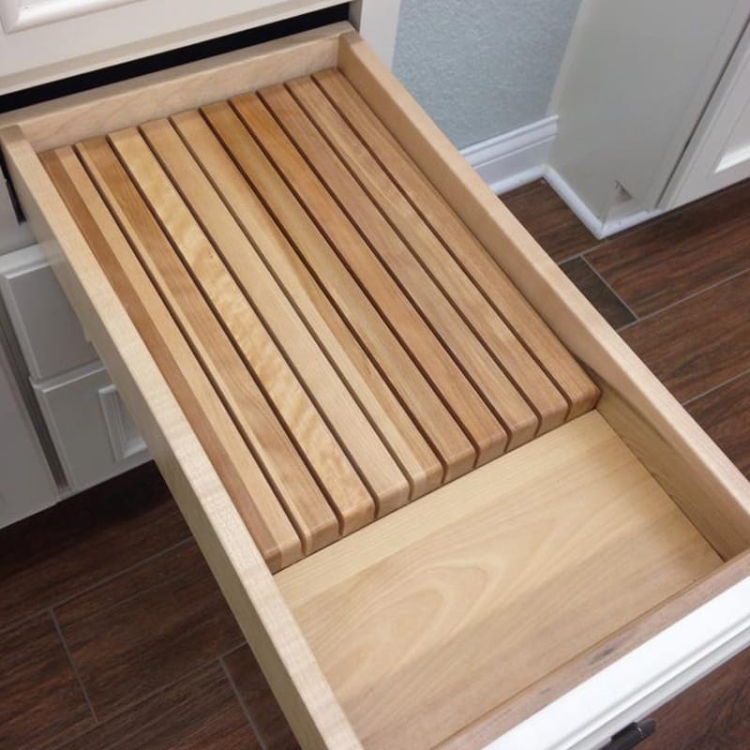 knife block drawer insert