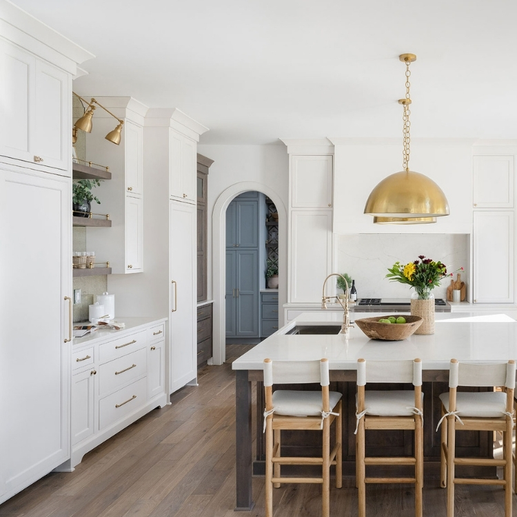 traditional inset cabinet kitchen design