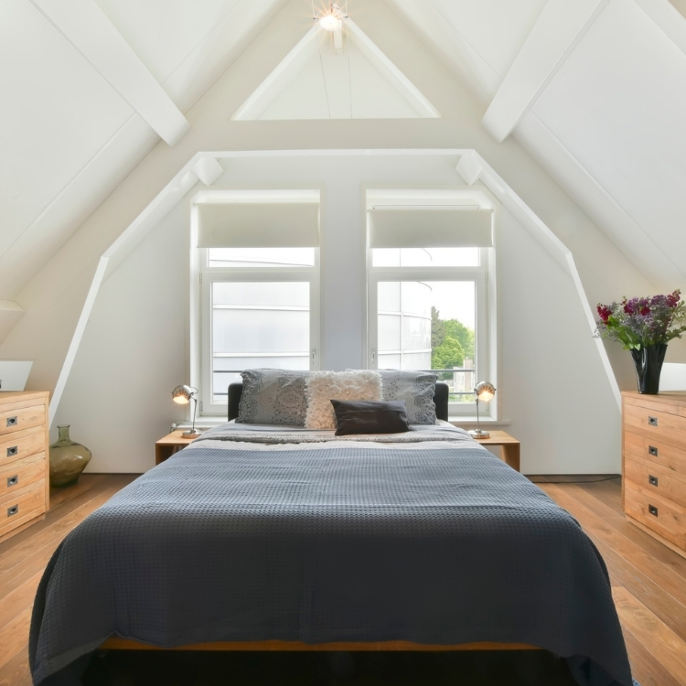 attic guest bedroom