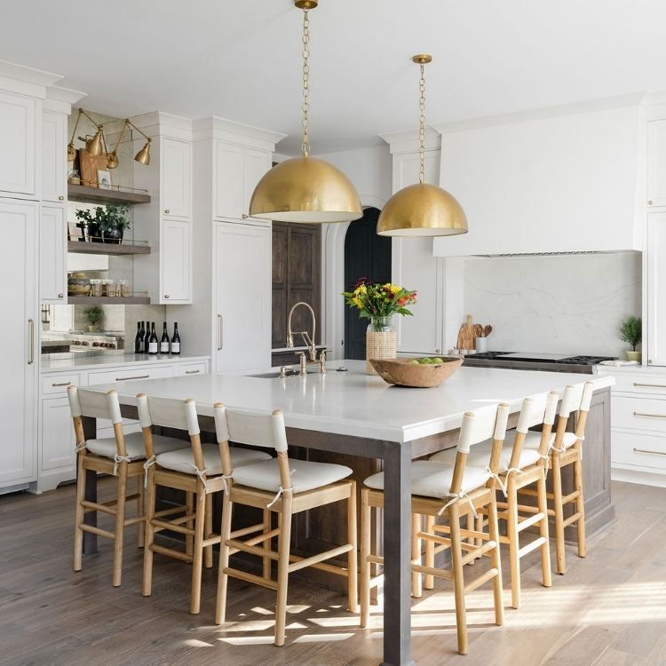 kitchen island with seating