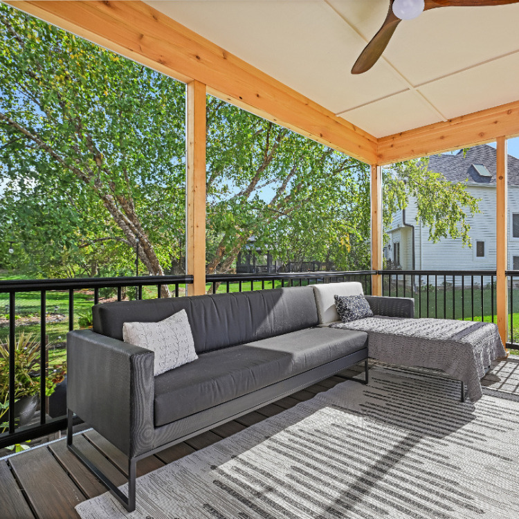 Transforming Outdoor Living: A Stunning Screened Porch Addition in Aurora