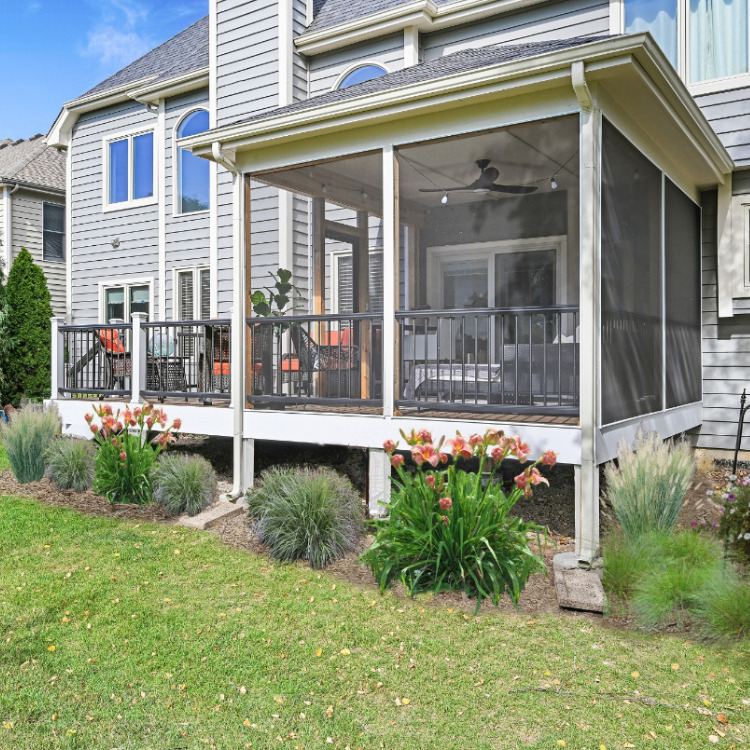 Transforming Outdoor Living: A Stunning Screened Porch Addition in Aurora