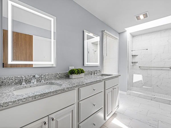 Senior-Friendly Master Bathroom Remodel in Naperville