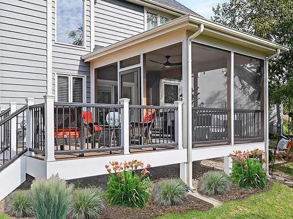 Transforming Outdoor Living: A Stunning Screened Porch Addition in Aurora